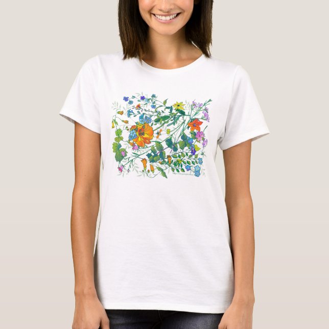 'FlowerMania' II T-Shirt (Front)
