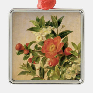 Flowers, 1835 metal ornament