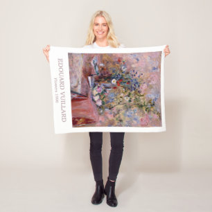 Flowers 1906 by Edouard Vuillard Fleece Blanket