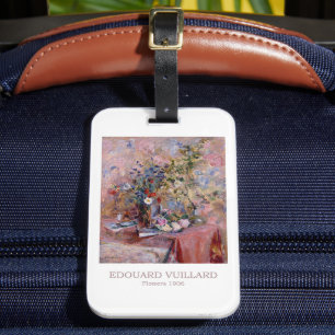Flowers 1906 by Edouard Vuillard Luggage Tag