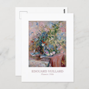 Flowers 1906 by Edouard Vuillard Postcard