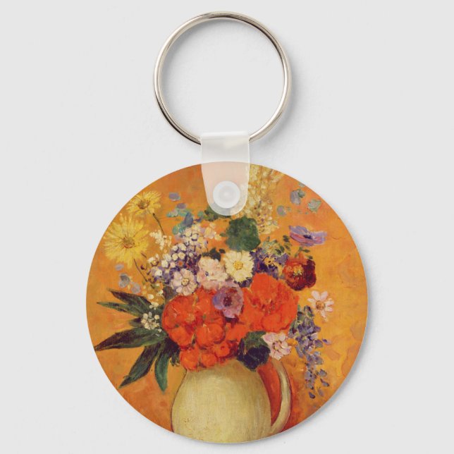 Flowers, 1910 key ring (Front)