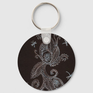 flowers 1 key ring