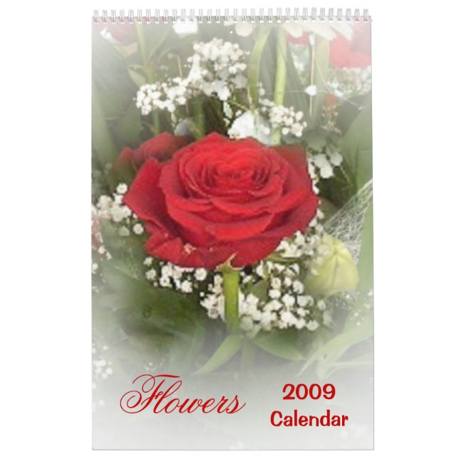 Flowers 2009 Calendar (Cover)