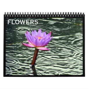flowers 2025 calendar