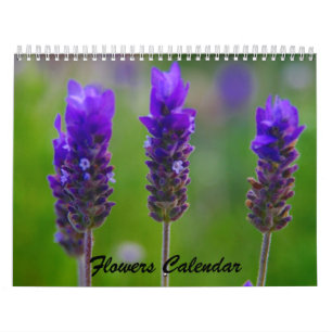 flowers 2025 calendar