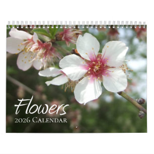 Flowers 2026 Photo Calendar