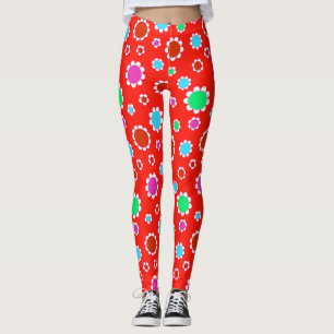 Flowers 34R - Custom Leggings