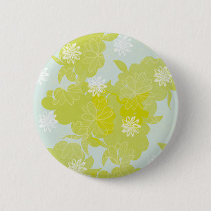 Flowers 6 Cm Round Badge
