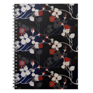 Flowers 841 Notebook (80 Pages B&W)