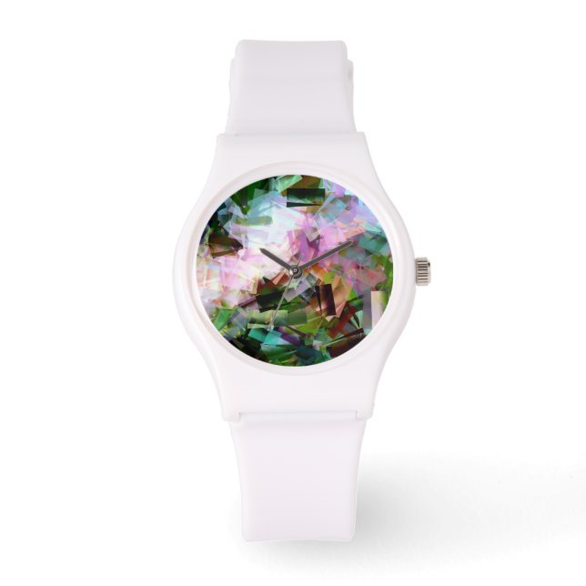 FLOWERS ABSTRACT WATCH (Front)