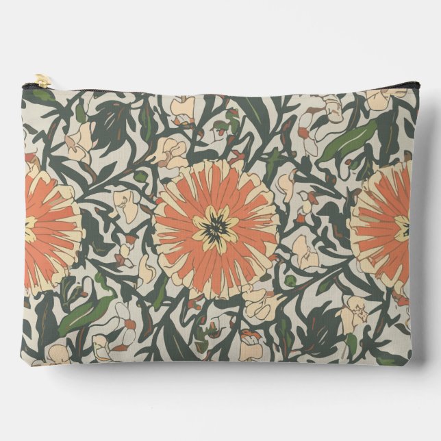 Flowers Accessory Pouch (Front)
