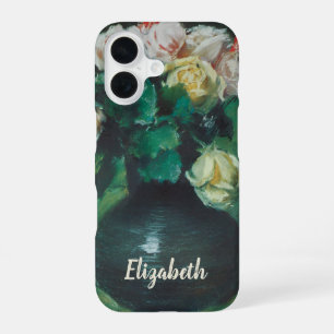 Flowers (aka Roses) by William Merritt Chase iPhone 16 Case