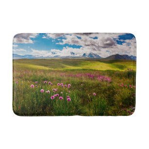 Flowers Altai Mountains, Siberia, Russia Bath Mat