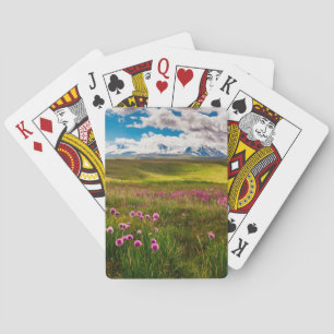 Flowers Altai Mountains, Siberia, Russia Playing Cards