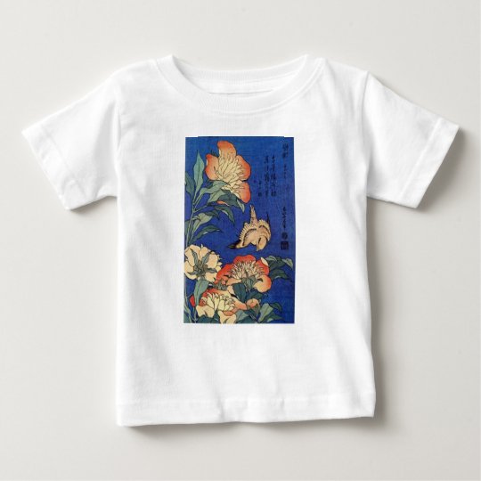 Flowers and a Bird Baby T-Shirt