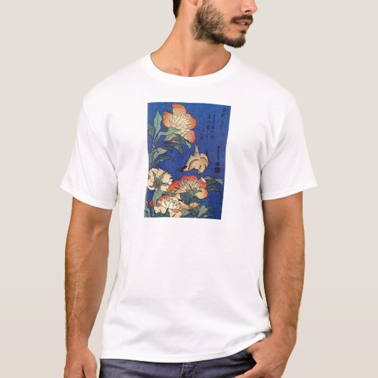 Flowers and a Bird T-Shirt