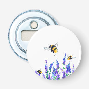 Flowers and Bees Bottle Opener