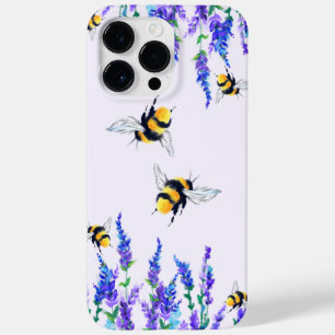 Flowers and Bees Flying Spring Case-Mate iPhone 14 Pro Max Case