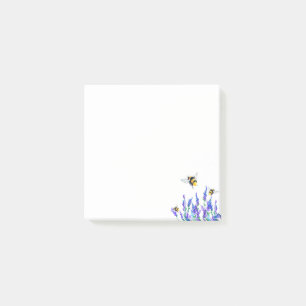 Flowers and Bees Post-it® Notes