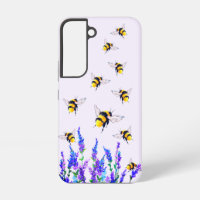 Flowers and Bees Samsung Galaxy Case