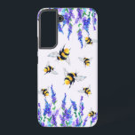 Flowers and Bees Samsung Galaxy Cases<br><div class="desc">Samsung Galaxy Cases or iPhone Cases with Beautiful Spring Flowers and Bees Flying - Drawing Nature Sweet Honey Bee - Choose / Add Your Favourite Text / Colour - Make Your Unique Gift - Resize and move or remove and add elements / image with customisation tool ! - Drawing and...</div>