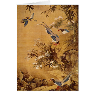 Flowers and Bird by Hsiao Yung
