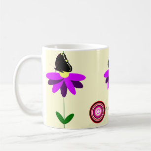 Flowers and Butterflies Mug