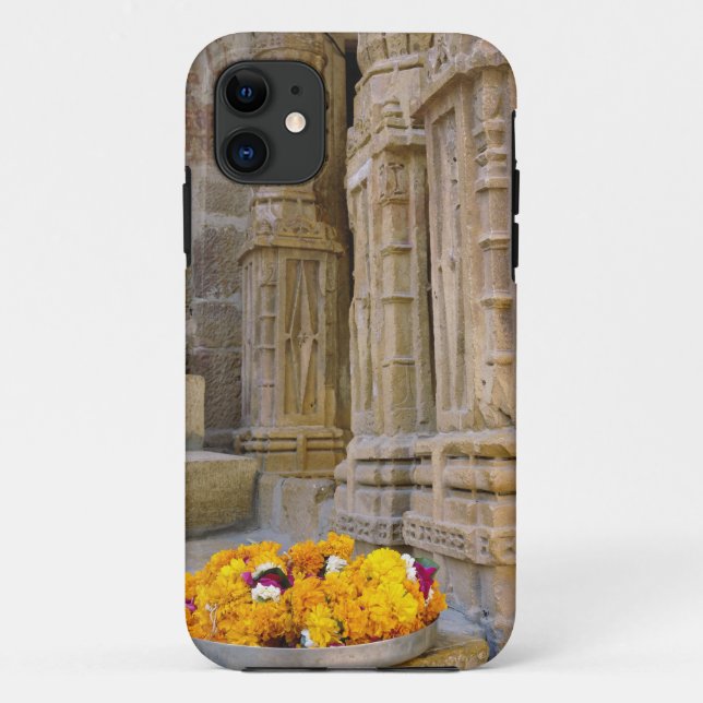 Flowers and columns, Jaisalmer Fort, Jaisalmer, Case-Mate iPhone Case (Back)