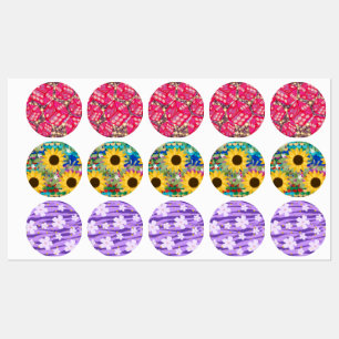 flowers and dice