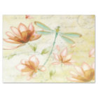 Flowers and dragonfly