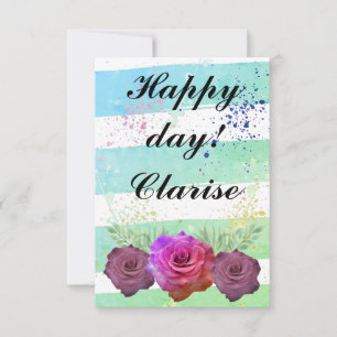 flowers and elegant background
