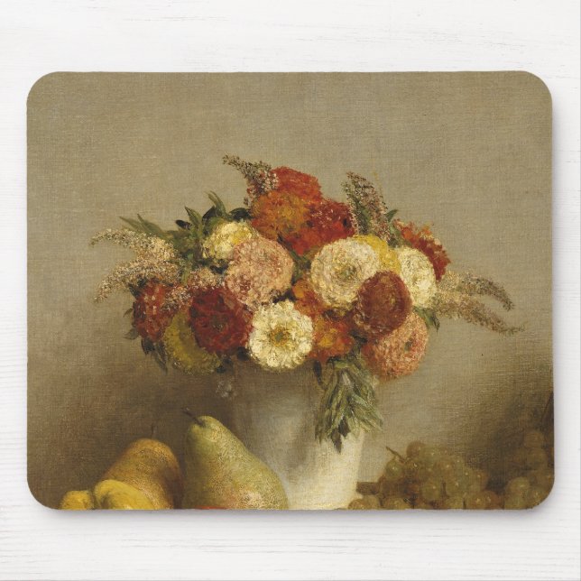 Flowers and Fruit, 1865 Mouse Pad (Front)