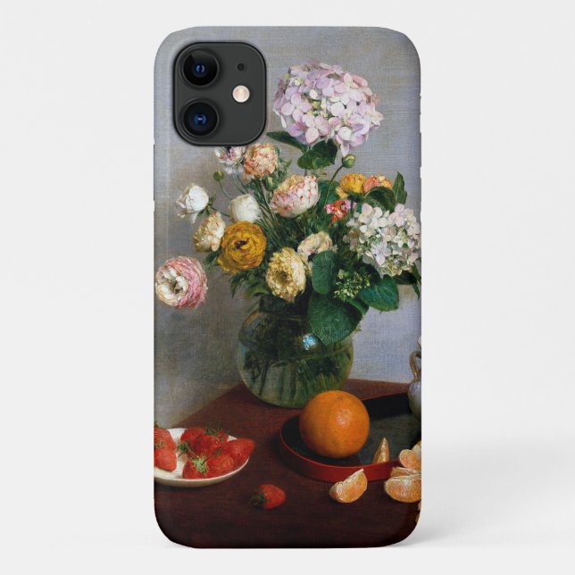 Flowers and Fruit, Henri Fantin-Latour Case-Mate iPhone Case (Back)