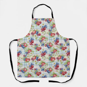 Flowers and Fruits Apron
