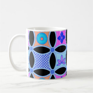 Flowers and Patterns Coffee Mug