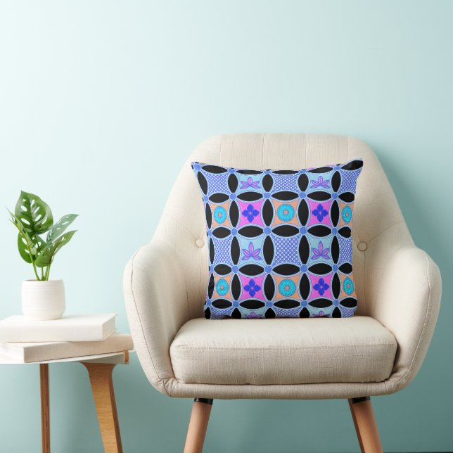 Flowers and Patterns Cushion (Chair)