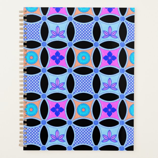 Flowers and Patterns Planner (Front)