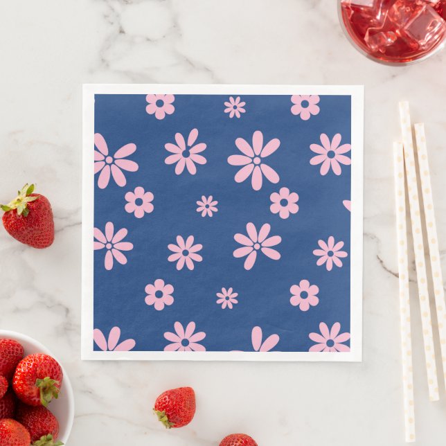 Flowers and Petals 13 Napkin (Insitu)