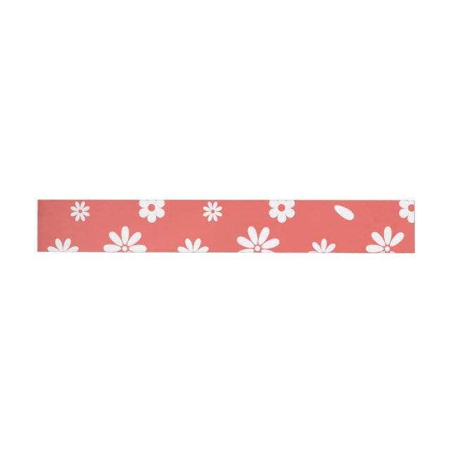 Flowers and Petals 1 Wrap Around Label (Individual)
