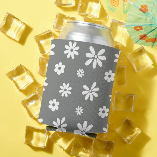 Flowers and Petals 2 Can Cooler (In Situ Summer)