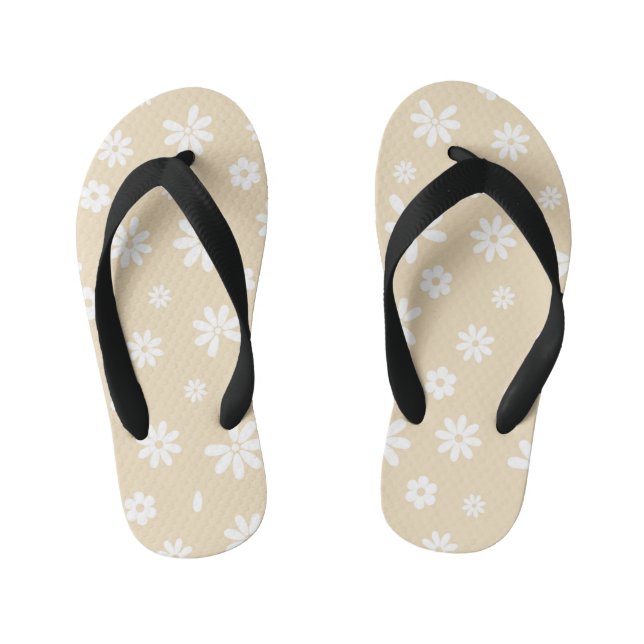 Flowers and Petals 7 Kid's Thongs (Footbed)