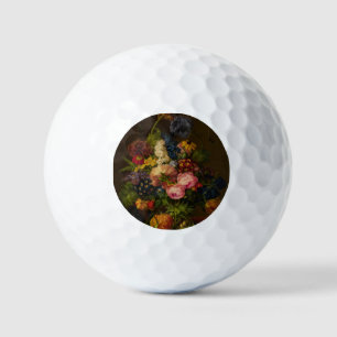 Flowers and Pineapple on an Entablature Golf Balls