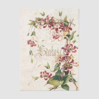 Flowers and Poems Pl. 8 by Maksymilian Fajans  Tissue Paper