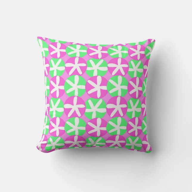 Flowers and Spots Cushion (Front)