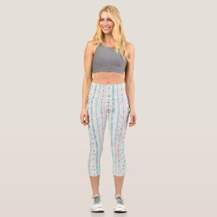 Flowers Are Like Friends Capri Leggings