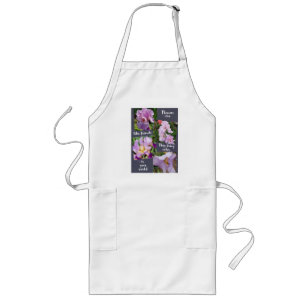 Flowers are like Friends  Long Apron