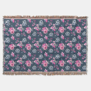 Flowers Are The Hieroglyphics Of Angels Throw Blanket