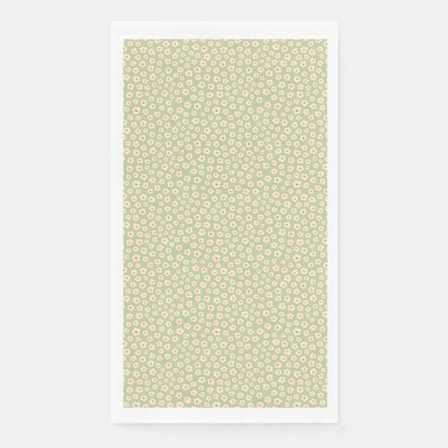 Flowers Are The Smiles Of The Earth Napkin (Front)