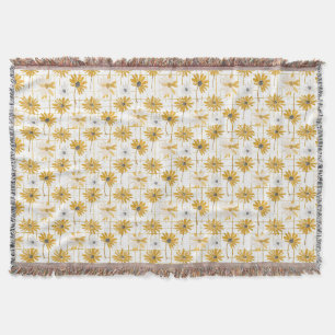 Flowers Are The Smiles Of The Earth Throw Blanket